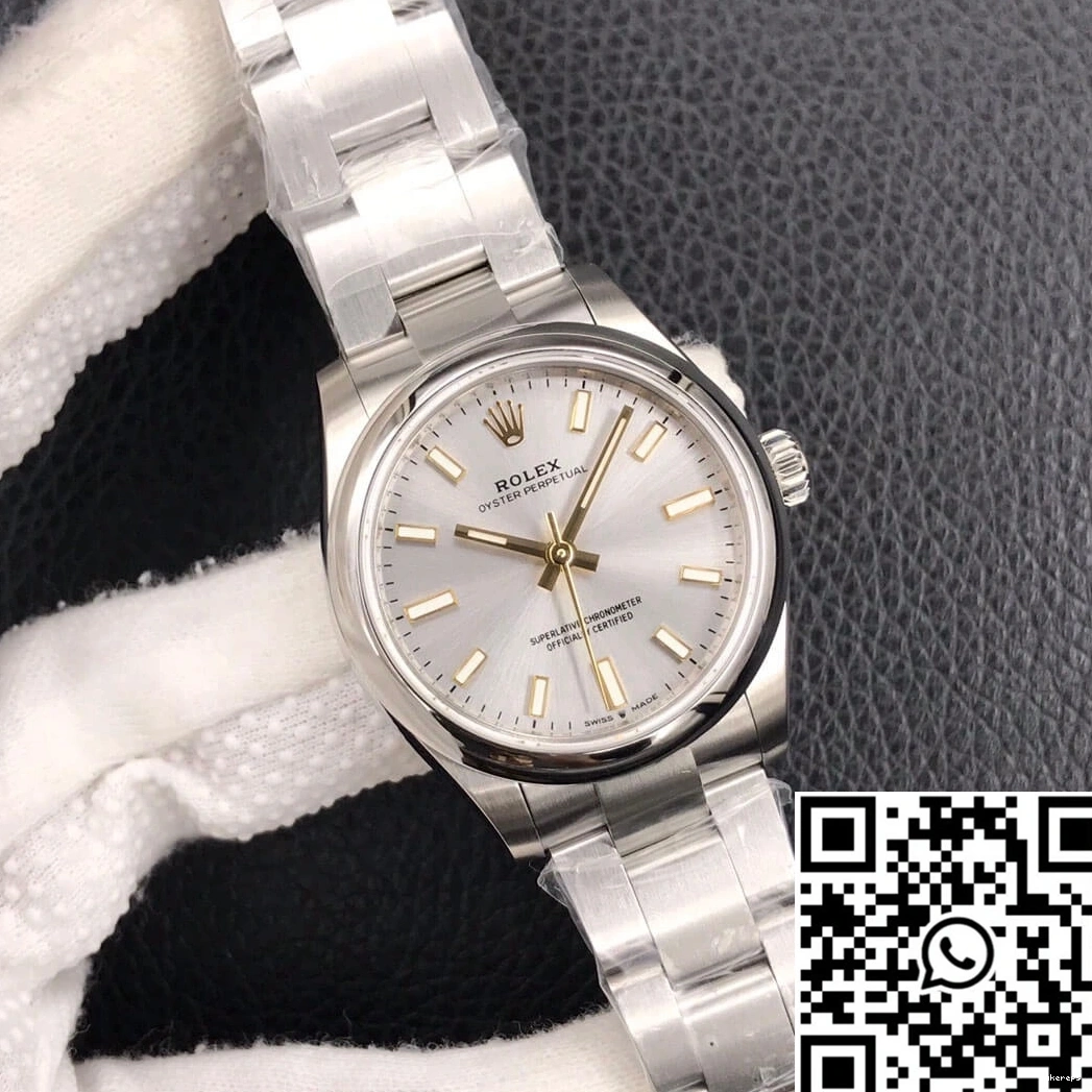 Silver M277200-0001 Factory Oyster Rolex EW 31MM Dial Perpetual 0410